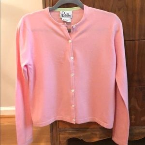 Lilly Pulitzer beautiful 100% cashmere sweater, size small